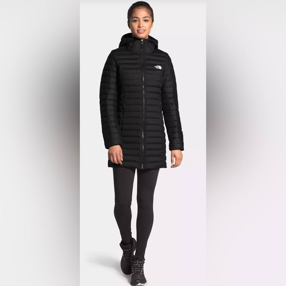 The North Face Stretch Down Parka in TNF Black Women’s Size XS New